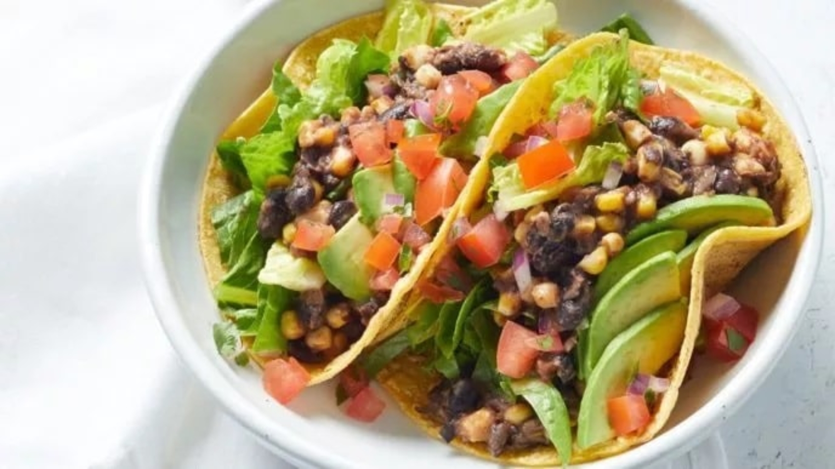 20-Minute Black Bean Tacos