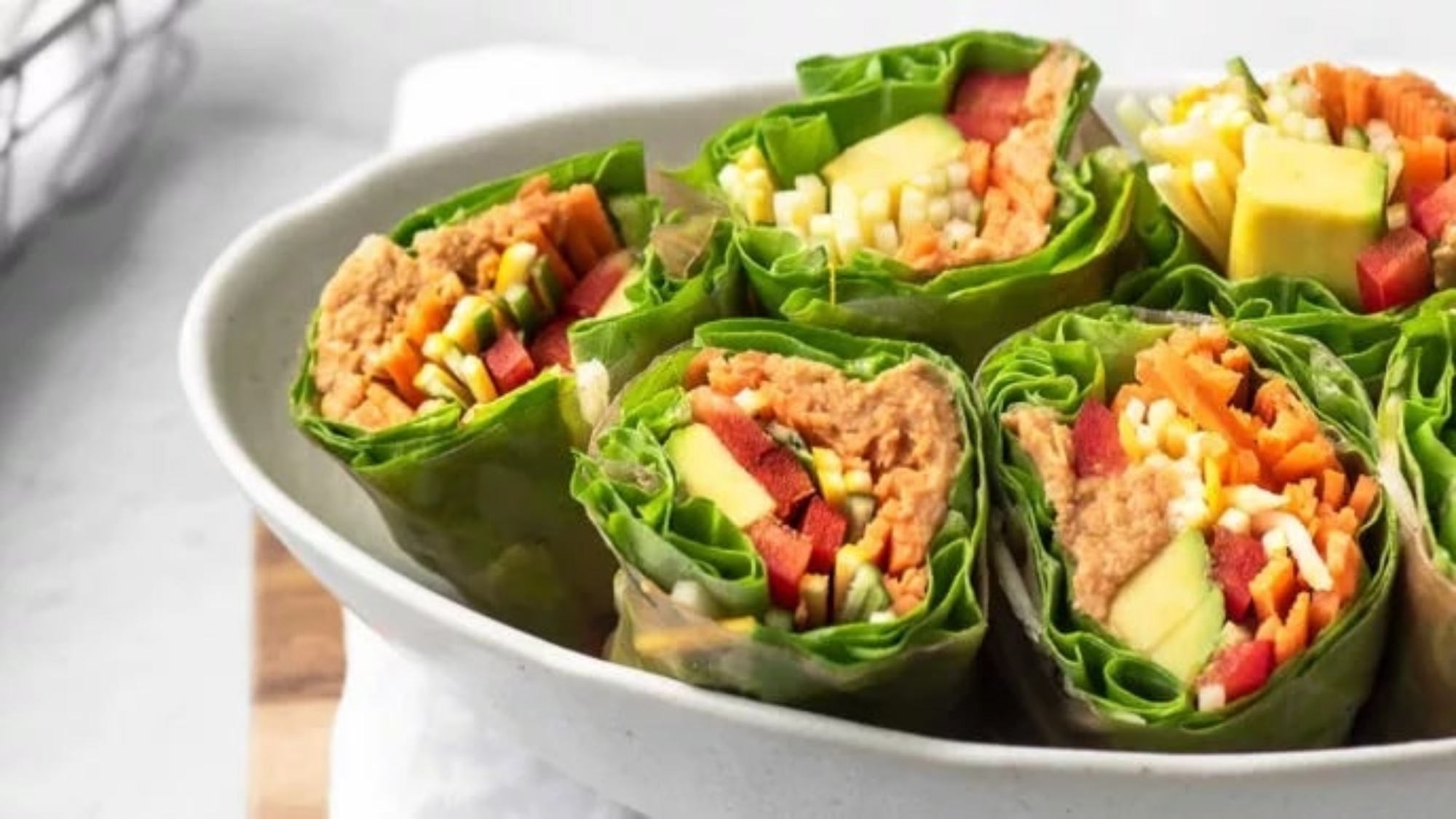 BBQ Summer Rolls
