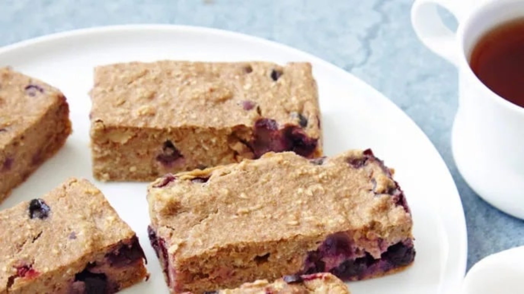 Banana Blueberry Bars