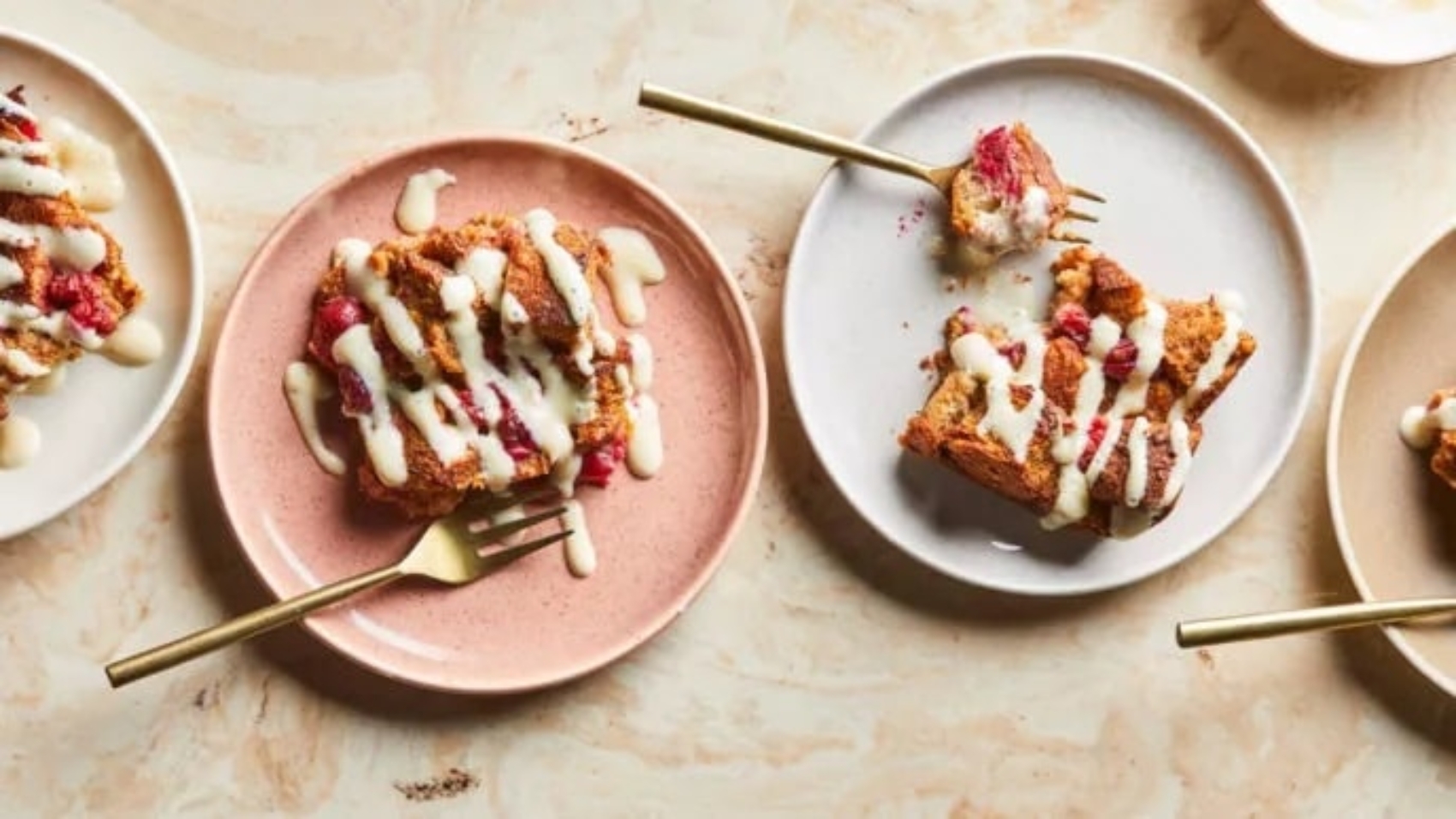Cranberry-orange Bread Pudding