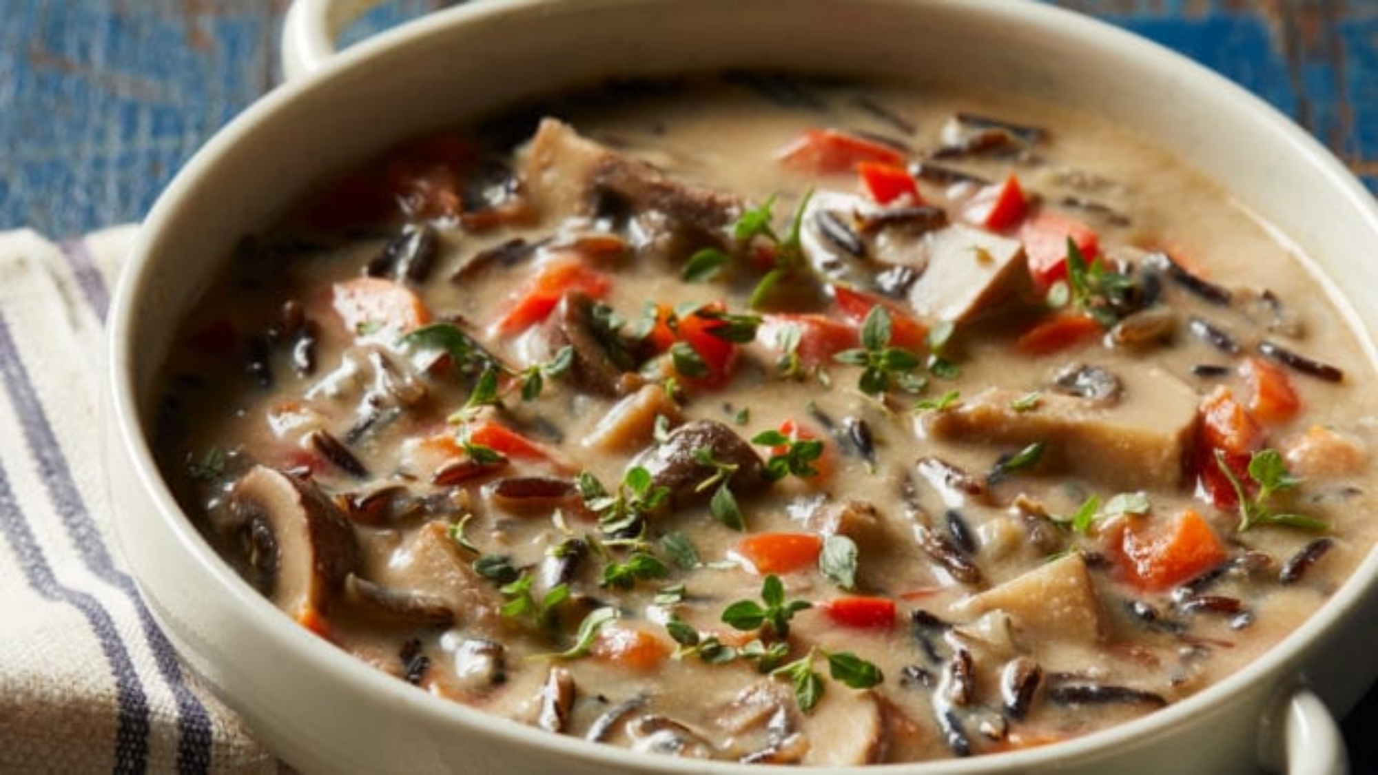 Creamy Wild Rice Soup