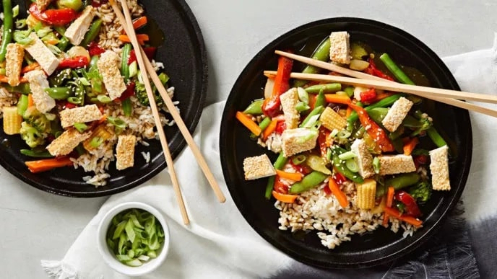 Crispy Tofu and Veggie Stir-Fry