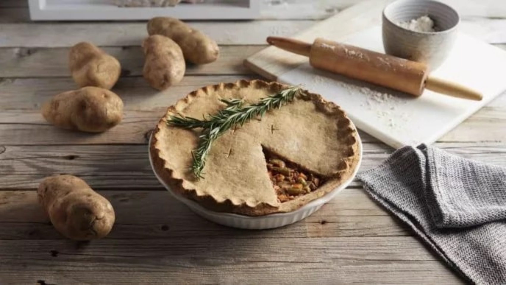 Festive Vegetable Pot Pie