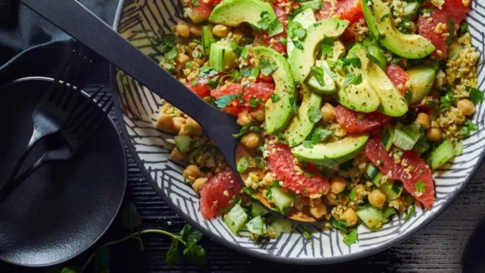 Freekeh Tabbouleh With Grapefruit