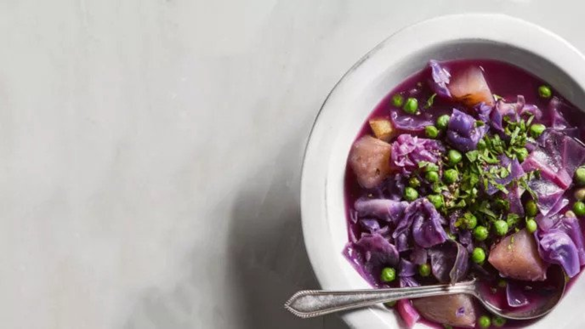 Hearty Purple Cabbage Soup