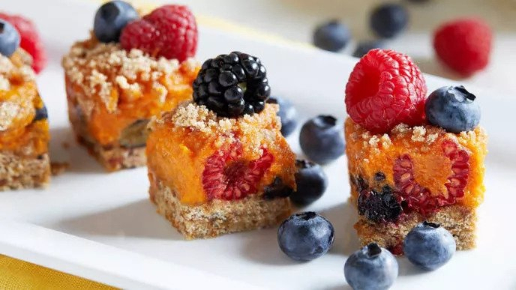 Hidden Berry Dessert Squares