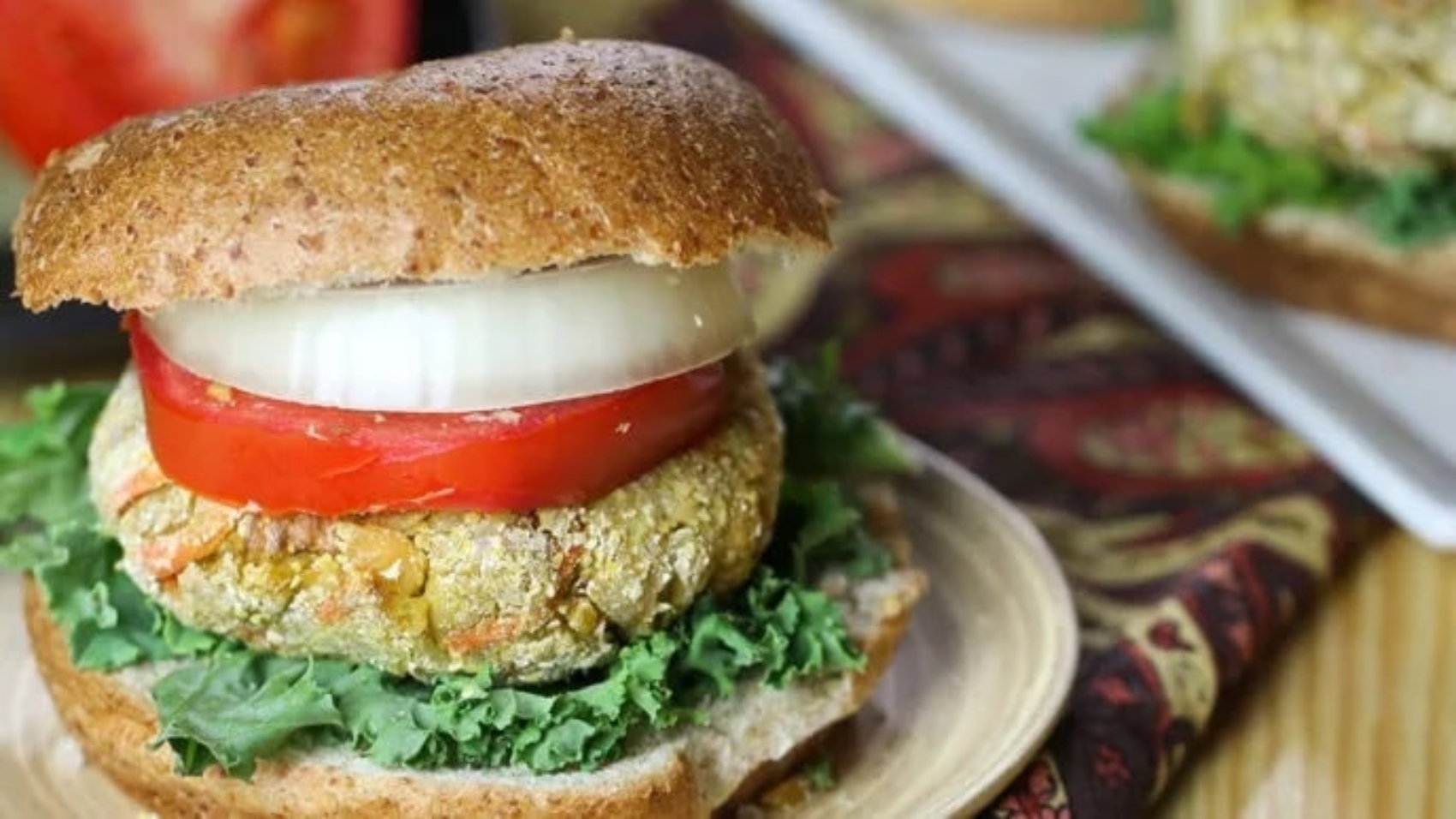 Indian Veggie Burger