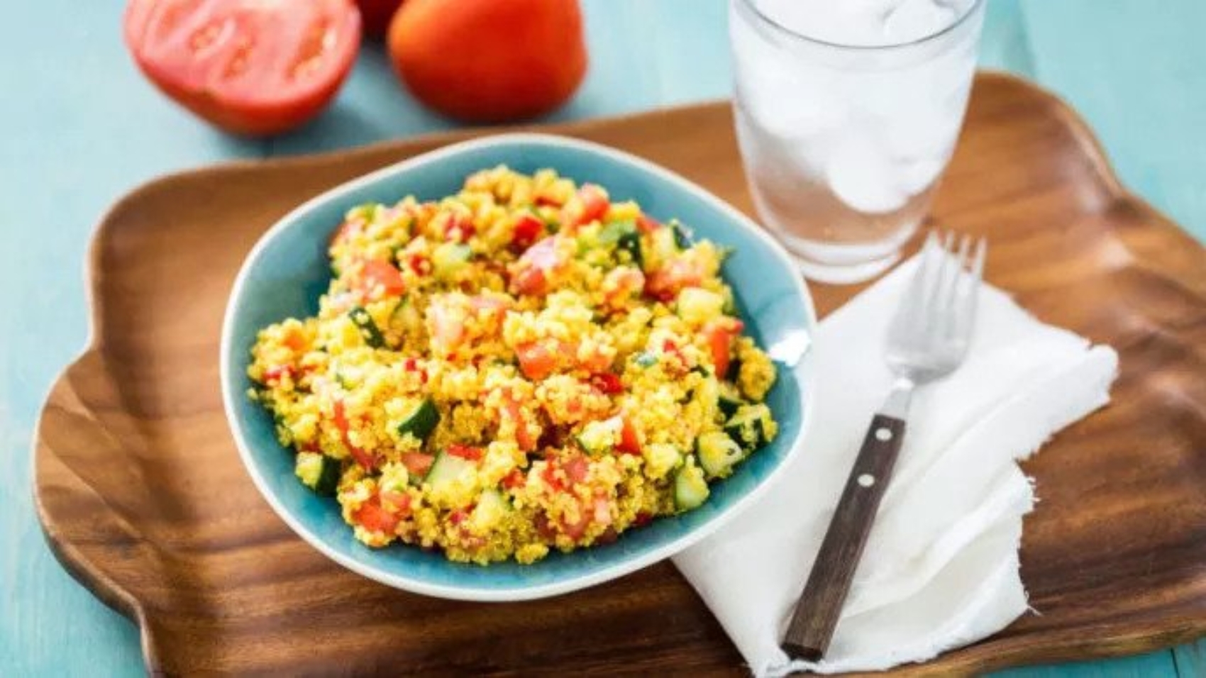 Middle Eastern Quinoa Salad