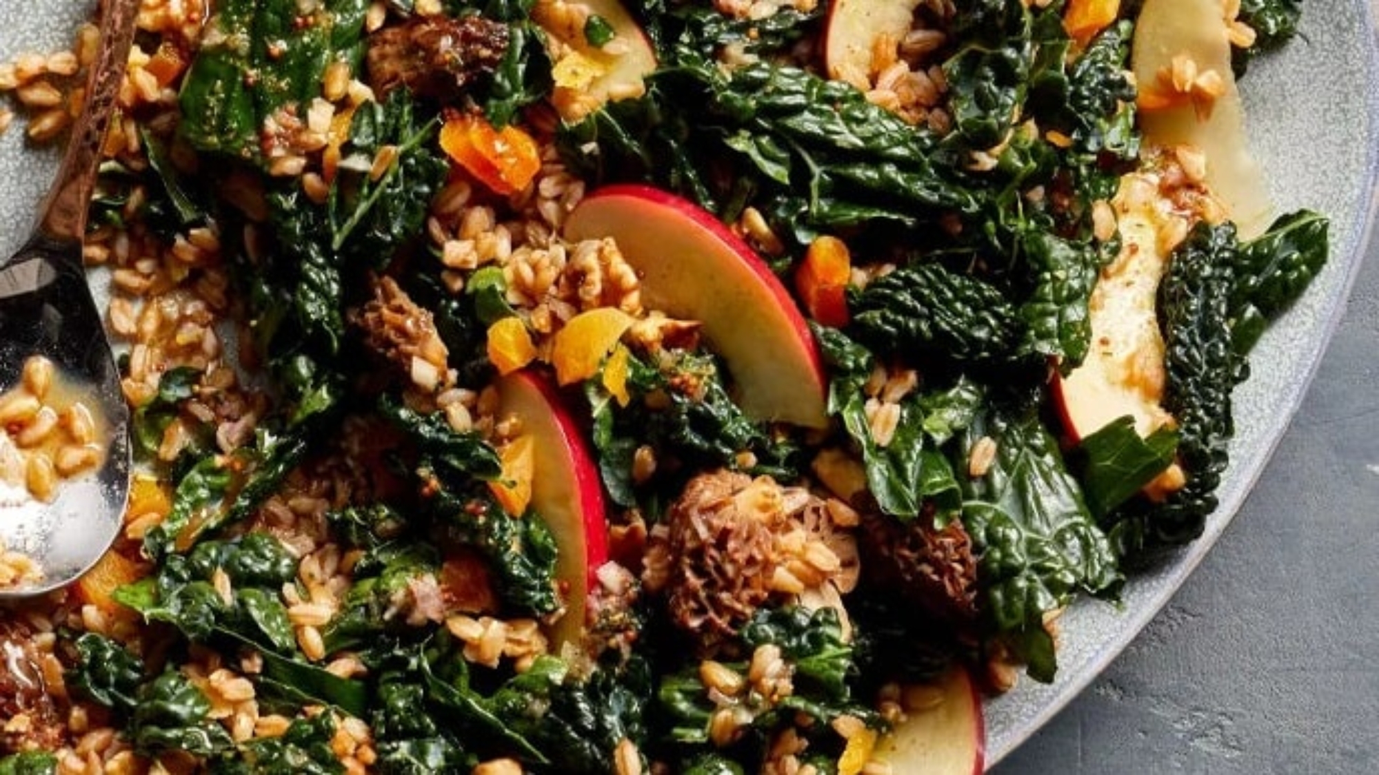 Morel Mushroom And Apple Salad