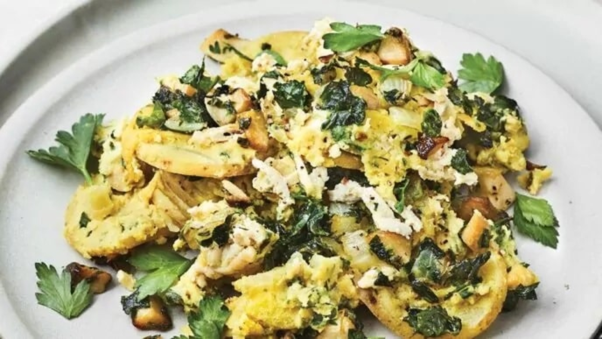 Potato-Spinach Casserole