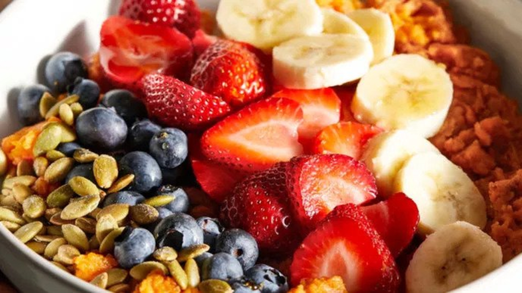 Rainbow Sweet Potato Breakfast Bowl