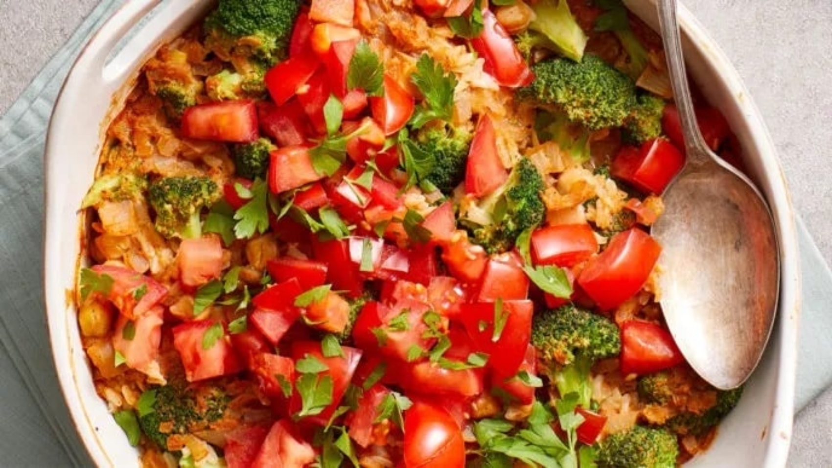 Rice Casserole With Chickpeas