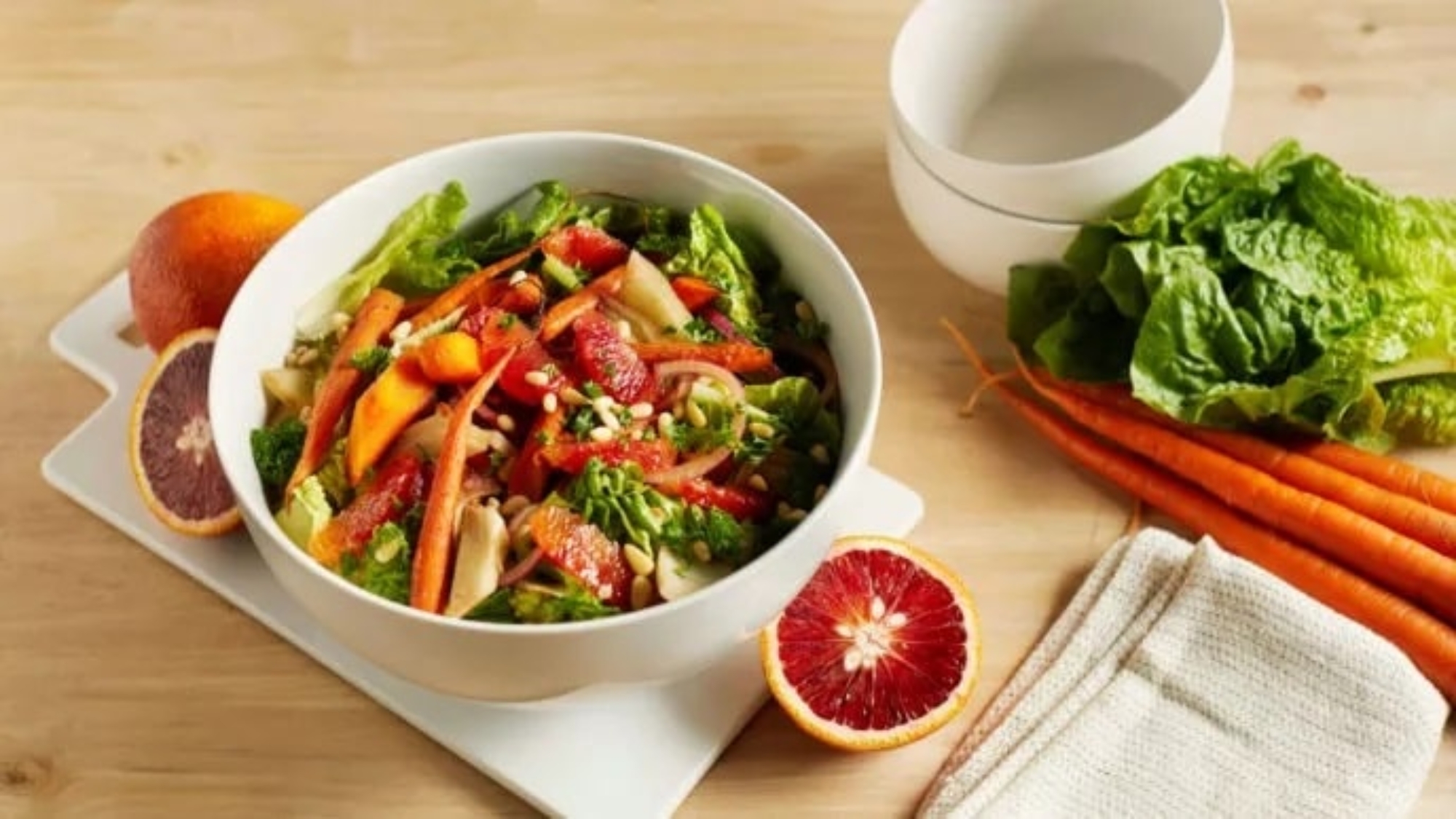 Roasted Fennel And Carrot Salad