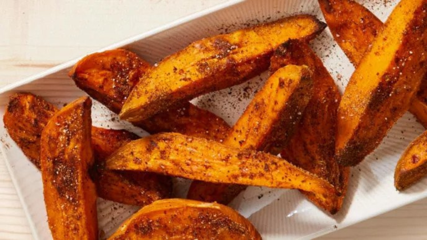 Roasted Sweet Potato Wedges