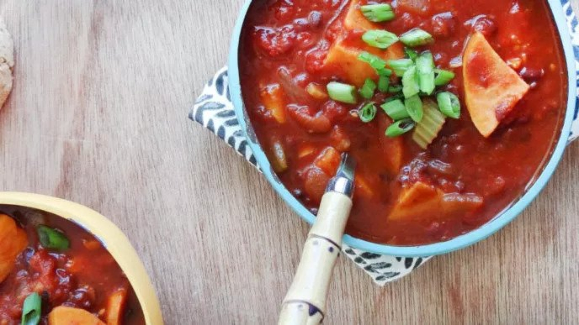 Smoky Chili with Sweet Potatoes