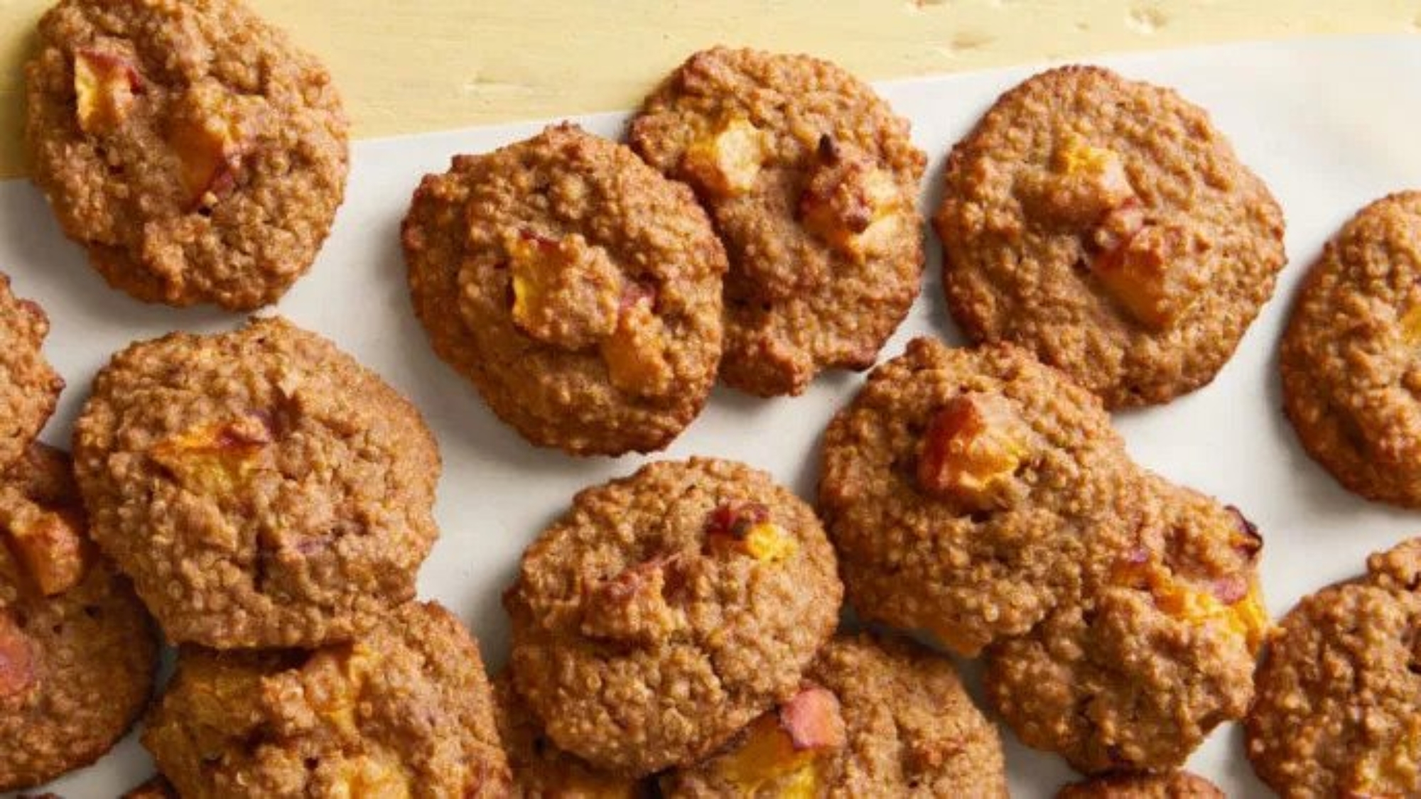 Stone Fruit And Quinoa Breakfast Cookies