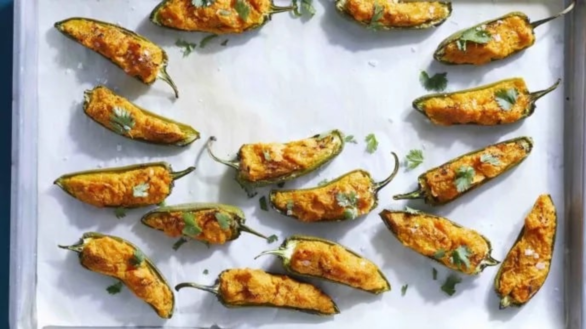 Sweet Potato Jalapeño Poppers