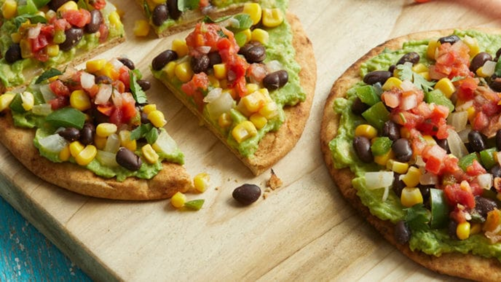 Tex-Mex Pita Pizzas
