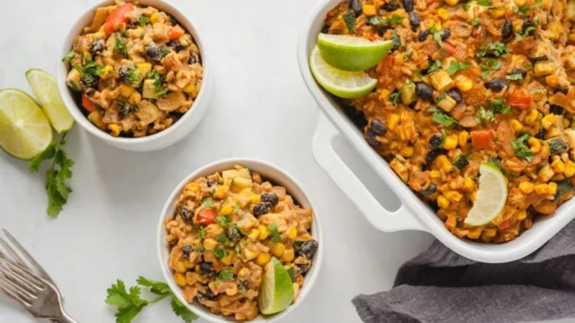 Vegan Bean And Rice Casserole