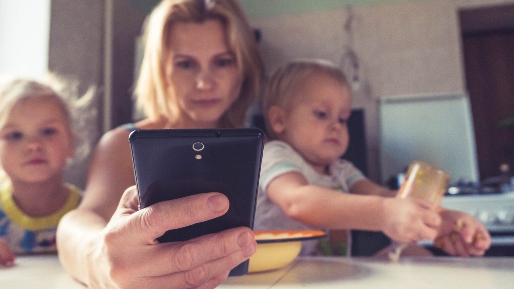 Busy moms juggling work and home